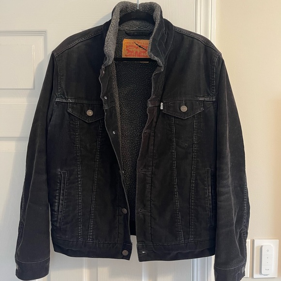 Levi’s Black Corduroy Jacket - Picture 8 of 10